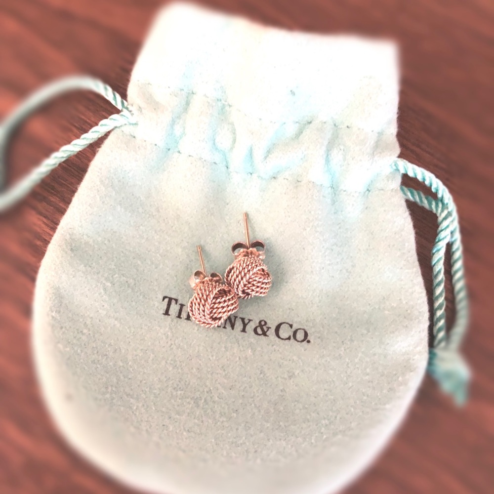 Tiffany Twist Knot Earrings